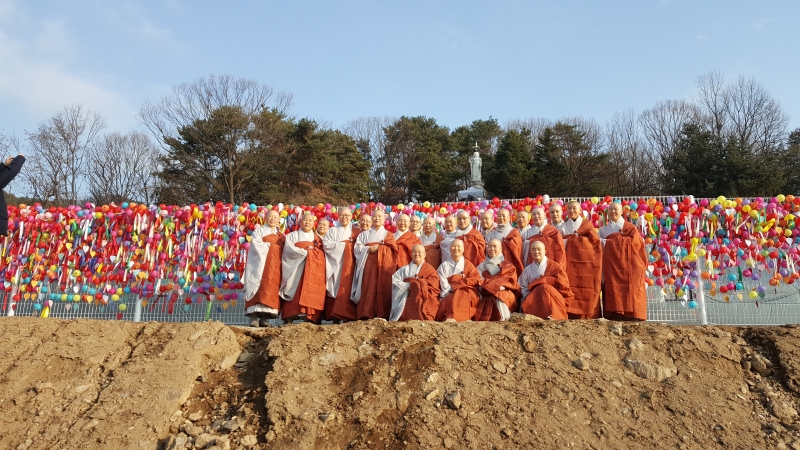 [상월선원 천막결사] 스님들